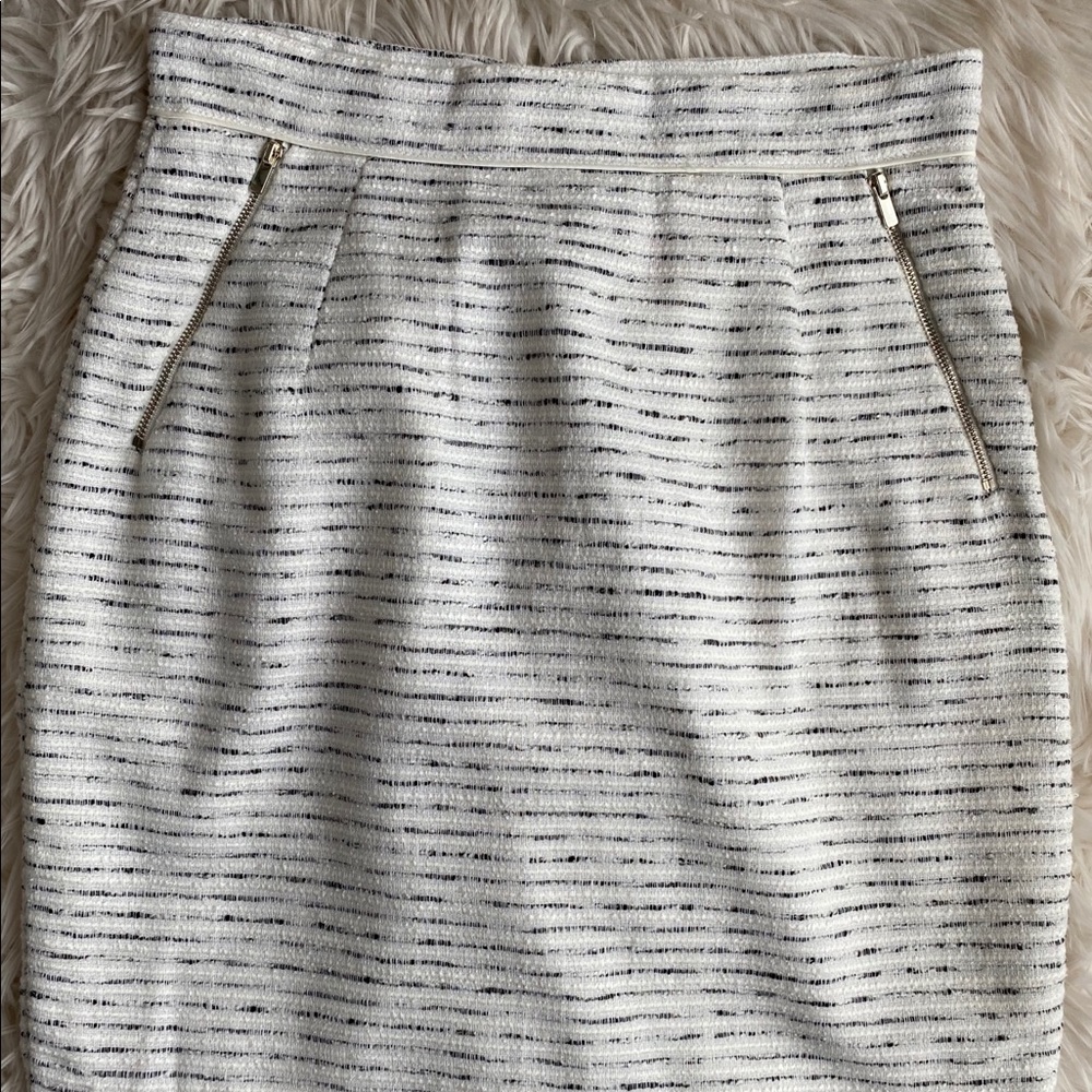 White Pencil Skirt